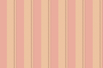 Lines seamless pattern of vector stripe vertical with a textile texture fabric background.