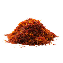 Fototapeta premium Saffron isolated on transparent background