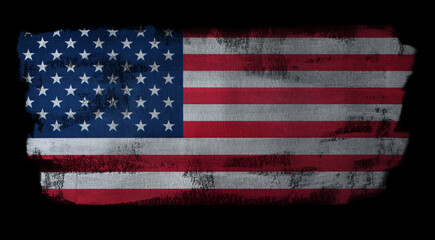 An american grunge flag for a background of a poster. - 786068888
