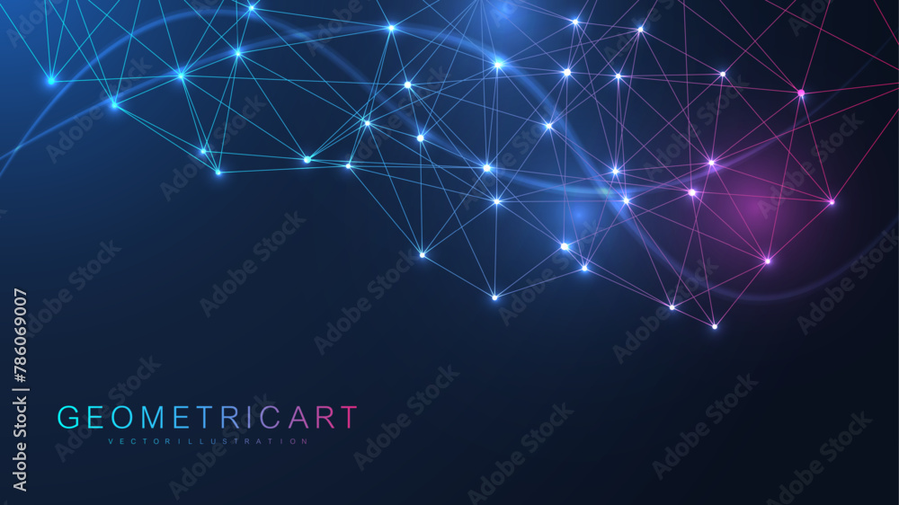 Poster global network connection. global business. social network communication. internet technology. vecto