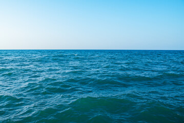 Blue sea water background texture - 786069644