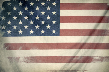 Flag of USA grunge background - 786070835