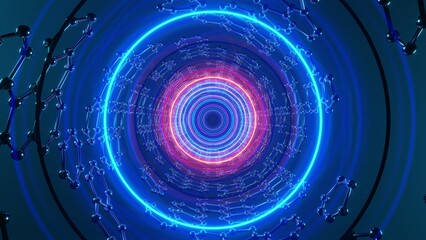 Quantum Tunnel: A Voyage Through Molecular Symmetry