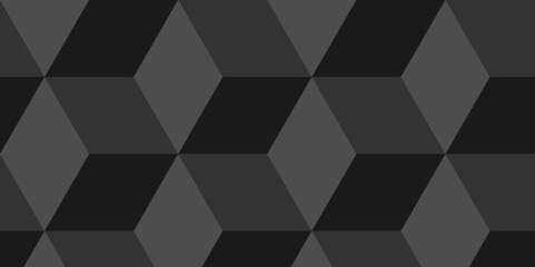 Obraz na płótnie Canvas Abstract black style minimal blank cubic. Geometric pattern illustration mosaic, square and triangle wallpaper. Illustration black vector backdrop. 