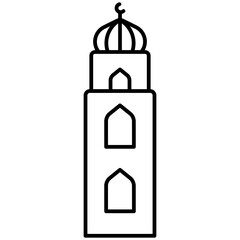 Mosque Line Icon