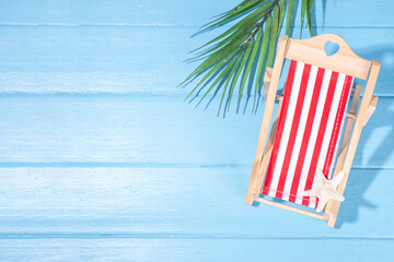 Summer vacation holiday background