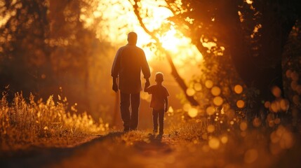 Fototapeta premium fathers day background that reads , generative ai