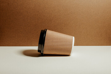 Disposable coffee cup