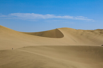 sand dunes in park