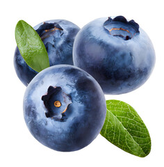 Blueberries on a transparent background - 786092445