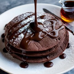 Chocolate   Pancake - Dessert