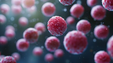 Staphylococcus the bacterium background, a place for text. Microbiology, the study of microorganisms, infections, bacterial