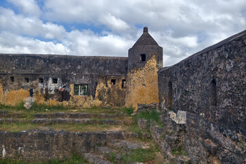 Obraz premium Fort Jesus Museum in Mombasa, Kenya, East Africa. Fort Jesus is a Portuguese fortification in Mombasa, Kenya.