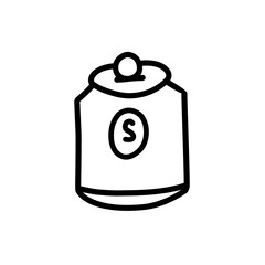 save money line icon