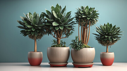 3d model of a plant