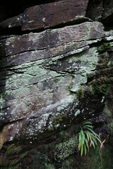 Closeup of stone surface