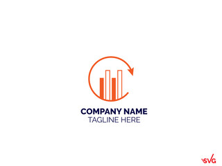 Investment Portfolio Emblem. Logo Designs for Investment Advisors. Financial Independence Icon. Creative Concepts for Money Coaches