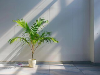 plant in a modern office