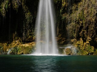 Fototapeta na wymiar Beautiful Waterfall Forest 3