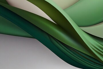 abstract green wavy background