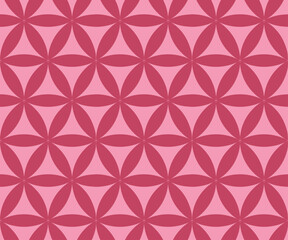 Seamless geometric pattern with circles