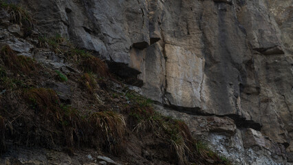 .Stone scale background - a textured surface of various-sized stones