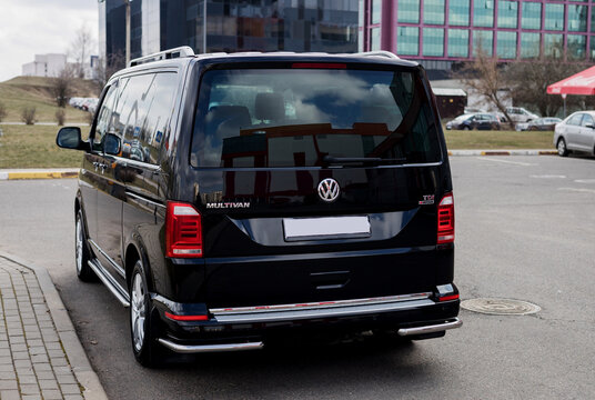 New black Volkswagen Multivan