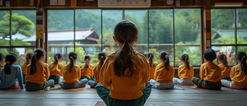 Rural Learning: Solitude Among Students. Concept Rural Education, Student Life, Benefits of Solitude