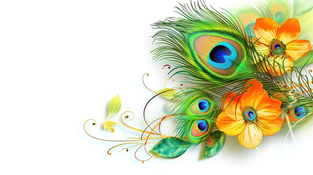 Traditional Indian Festival Happy Vishu Celebrated in Kerala India.illustration