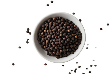 black pepper in a bowl