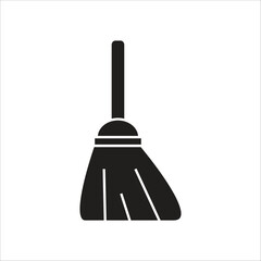 broom vector icon line new