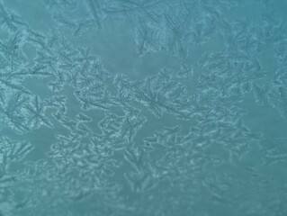 texture frozen window