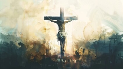 Cross and Redemption - obrazy, fototapety, plakaty