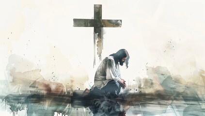 Cross and Redemption - obrazy, fototapety, plakaty