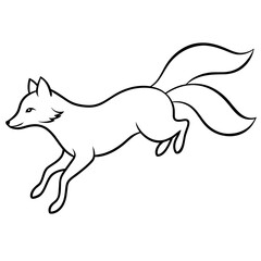 illustration of a fox
