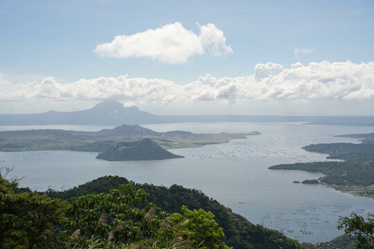 Taal Volcano in Tagaytay, Philippines
