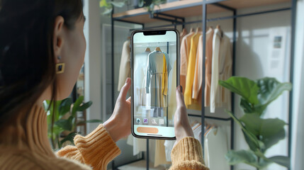 Cross-platform virtual try-on interface, user guide, modern 3D,