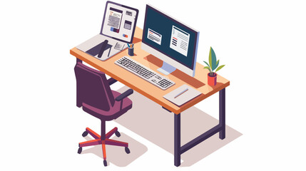 Graphic designer working desk opened creative project