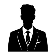 business man standing pose back view vector black color silhouette, Black color silhouette white background (7)