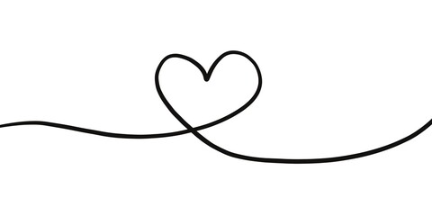 love themed line art on a white background
