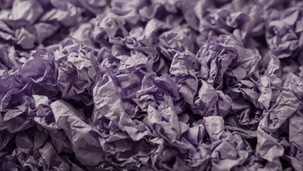 A detailed view of a lavender crumpled paper. Perfect for office concepts.