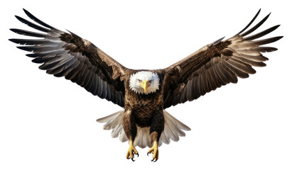 PNG Eagle vulture animal flying - obrazy, fototapety, plakaty