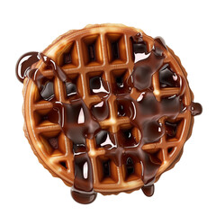 3d realistic render vector icon, Waffle, on transparent background