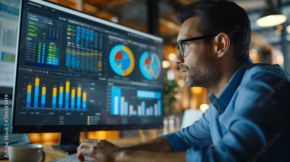 Poster big data analytics provide valuable insights when measuring metrics and tracking performance.