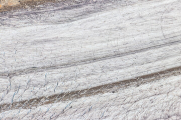 Close-up of Aletsch Glacier, Switzerland