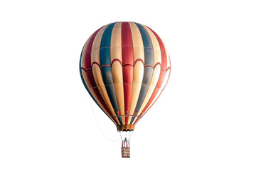 Whimsical Hot air balloon on Transparent Background. PNG Whimsical Hot air balloon