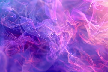 Wisps of ethereal purple smoke swirl and dance against a dark background, creating a mesmerizing abstract composition. 