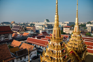 Fototapeta premium THAILAND BANGKOK BANGLAMPHU WAT RATCHANATDARAM WORAWIHAN