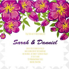 Floral Wedding Invitation.Jpg