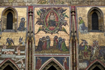 Fresco on the Cathedral of St. Vitas